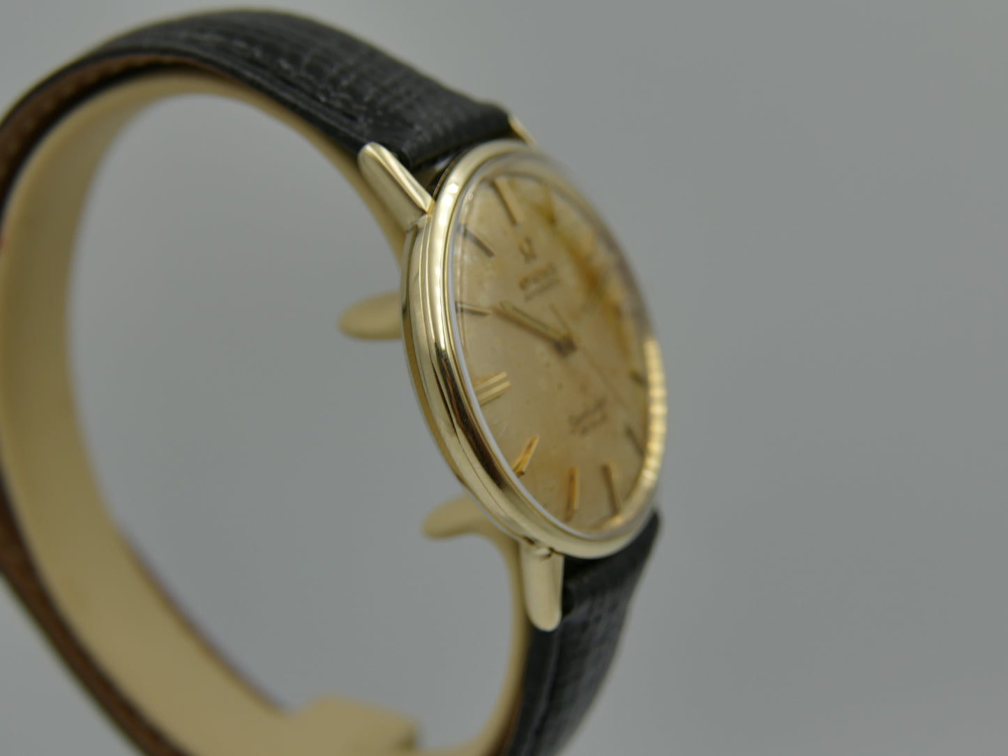 60s vintage watch mens omega seamaster de ville 14k usa ref LL 6590-1