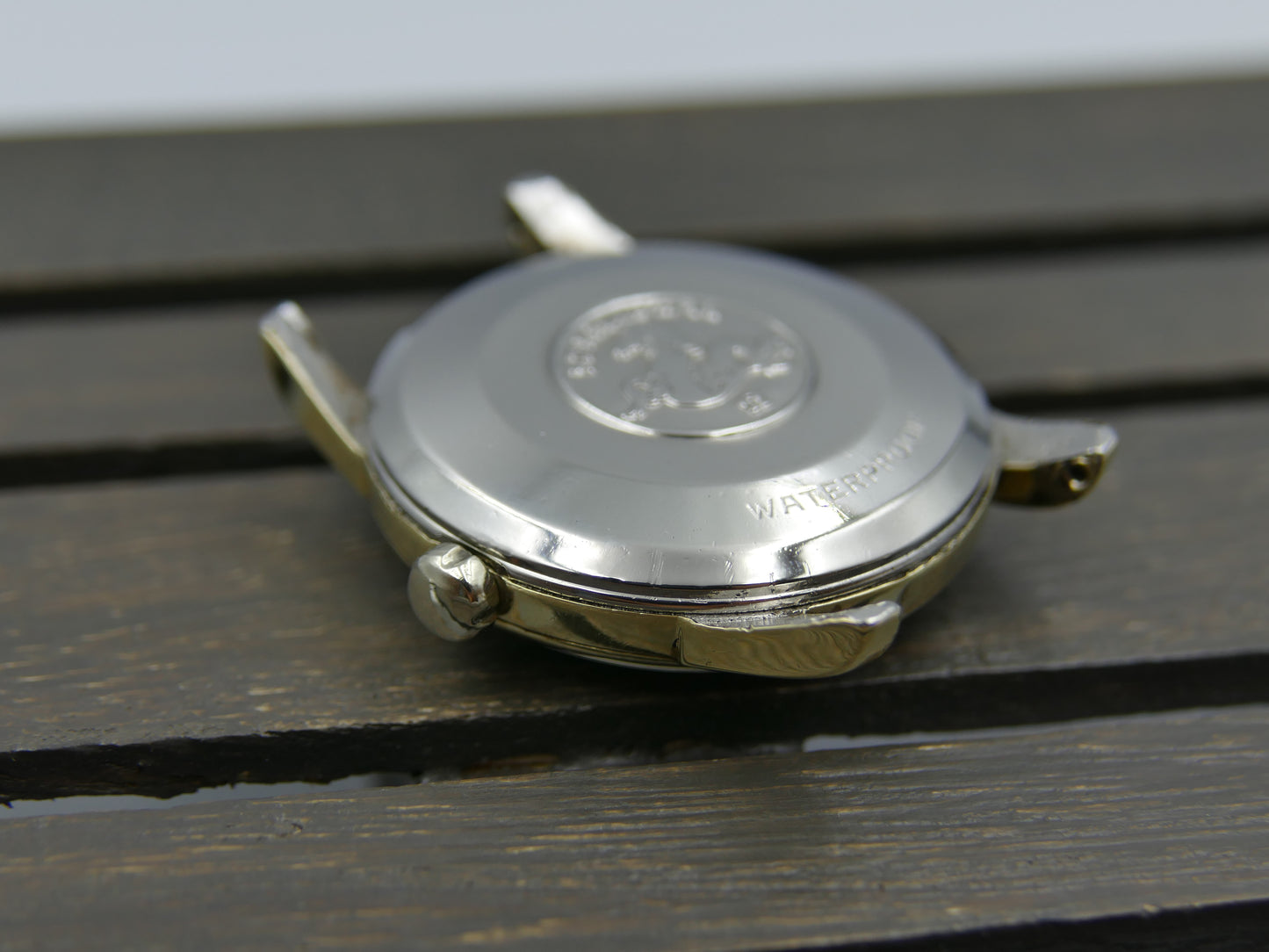 50s vintage watch mens Omega Seamaster ref 2846 / 2848 8 SC automatic 501 gold cap coffee dial