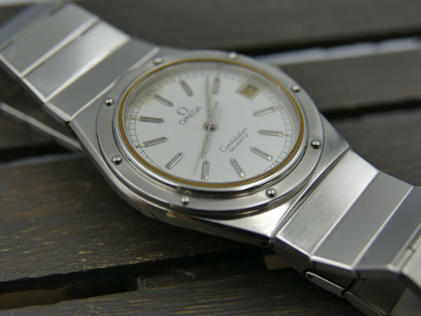 70s vintage watch mens Omega Constellation marine gerald genta ref. 196.0147 / 396.0879