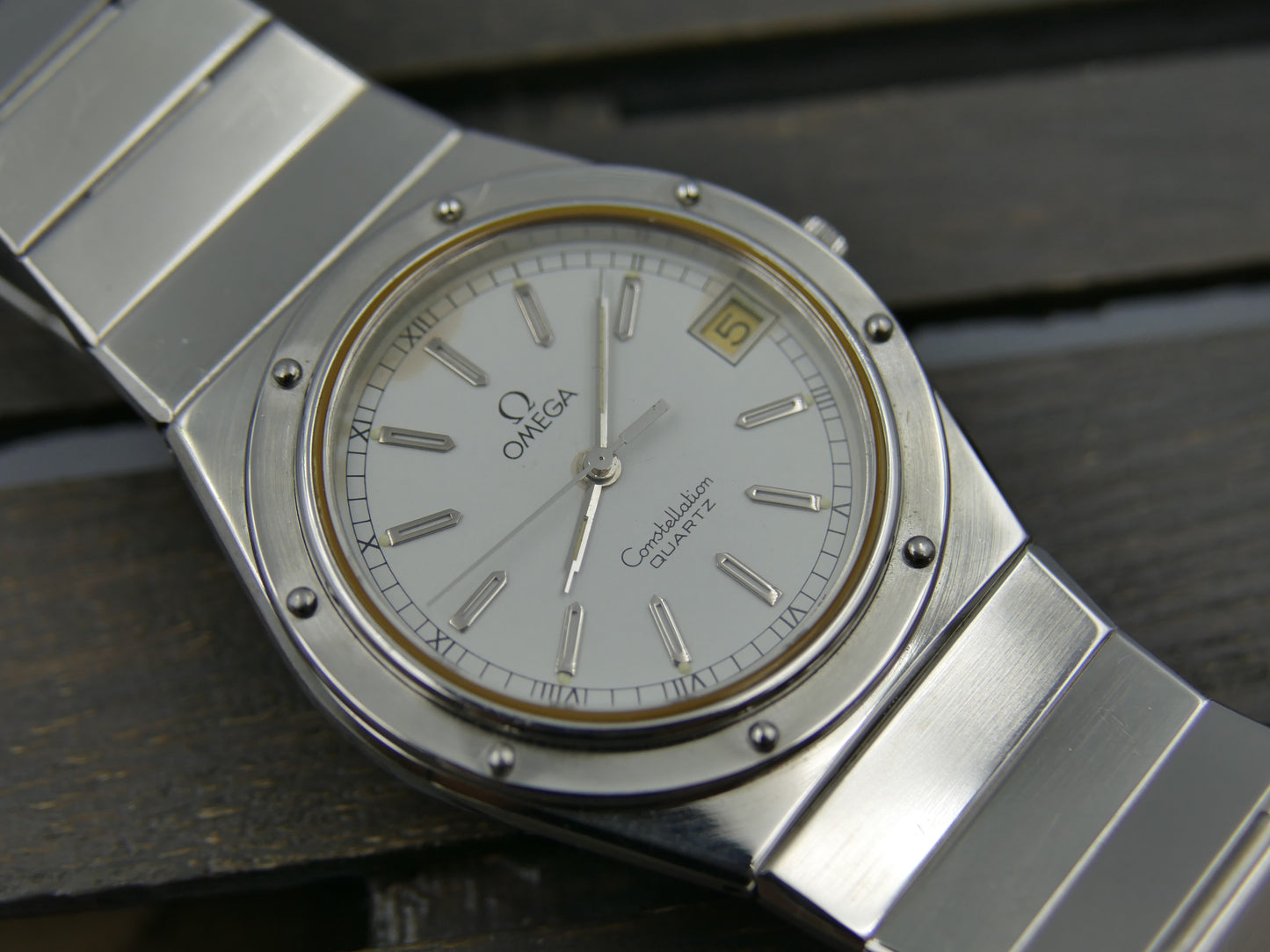 70s vintage watch mens Omega Constellation marine gerald genta ref. 196.0147 / 396.0879