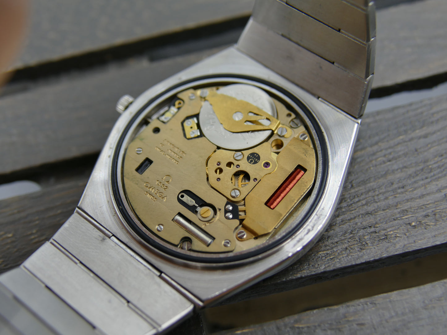 70s vintage watch mens Omega Constellation marine gerald genta ref. 196.0147 / 396.0879