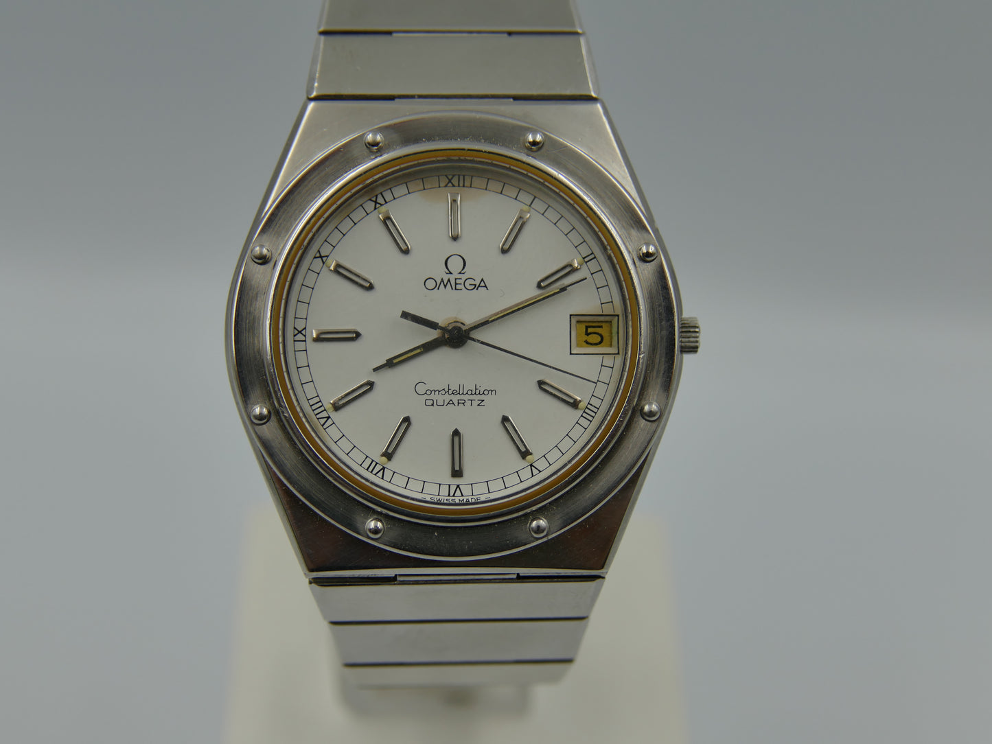 70s vintage watch mens Omega Constellation marine gerald genta ref. 196.0147 / 396.0879