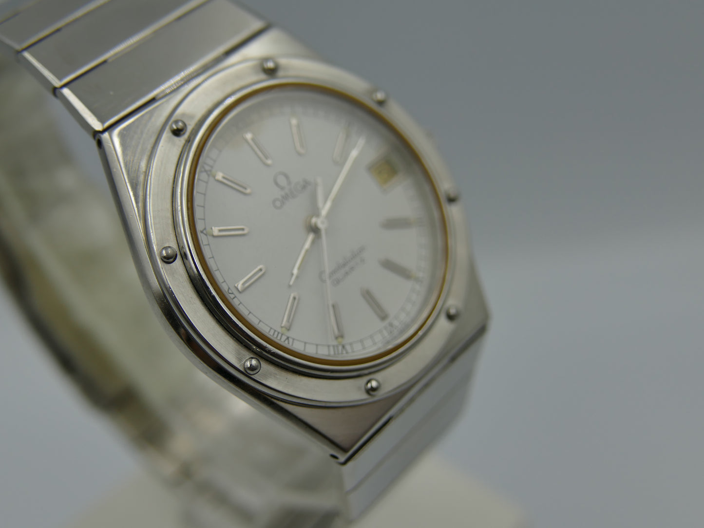 70s vintage watch mens Omega Constellation marine gerald genta ref. 196.0147 / 396.0879