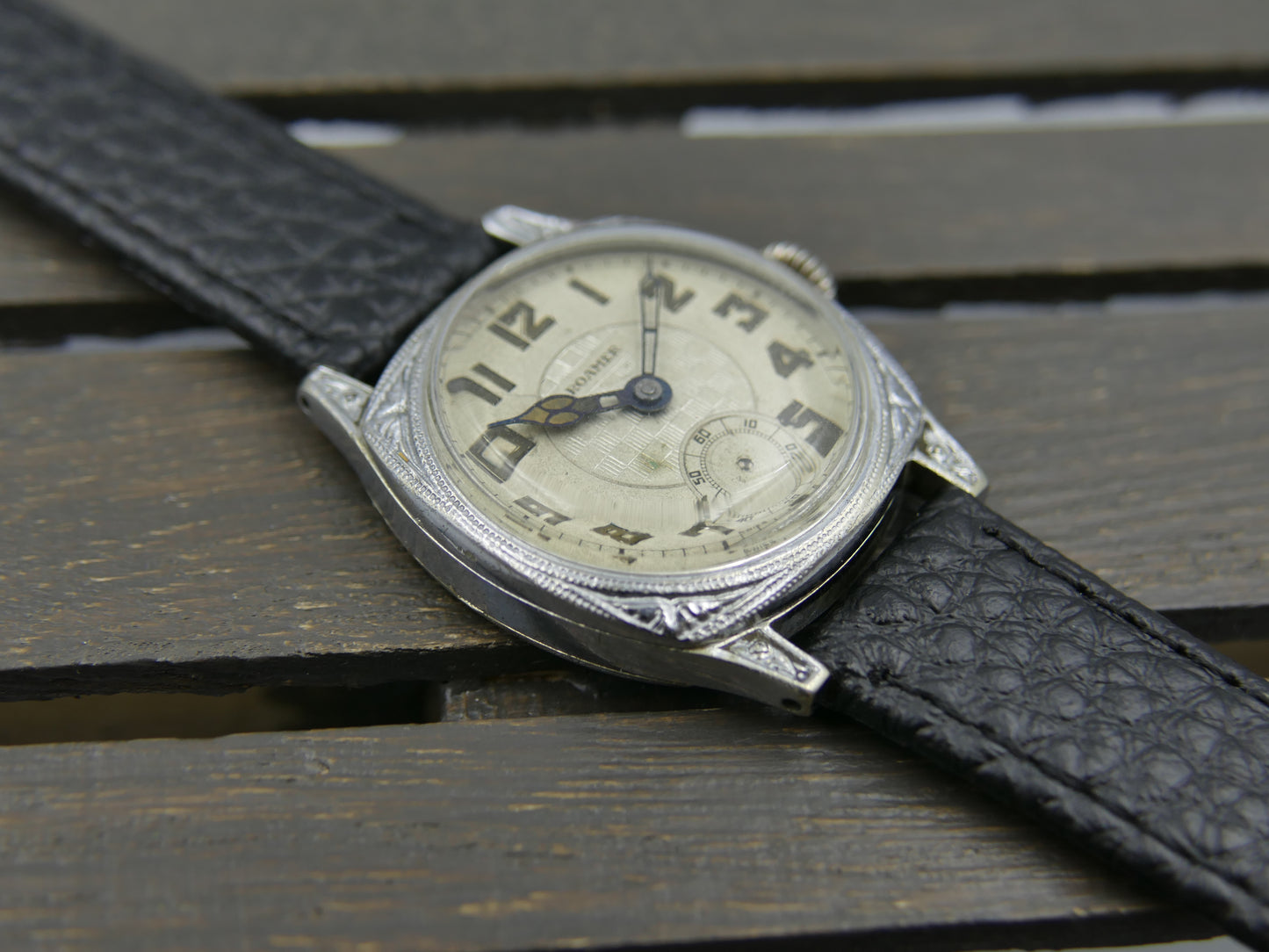 20s vintage watch art deco Roamer manual wind MST 264