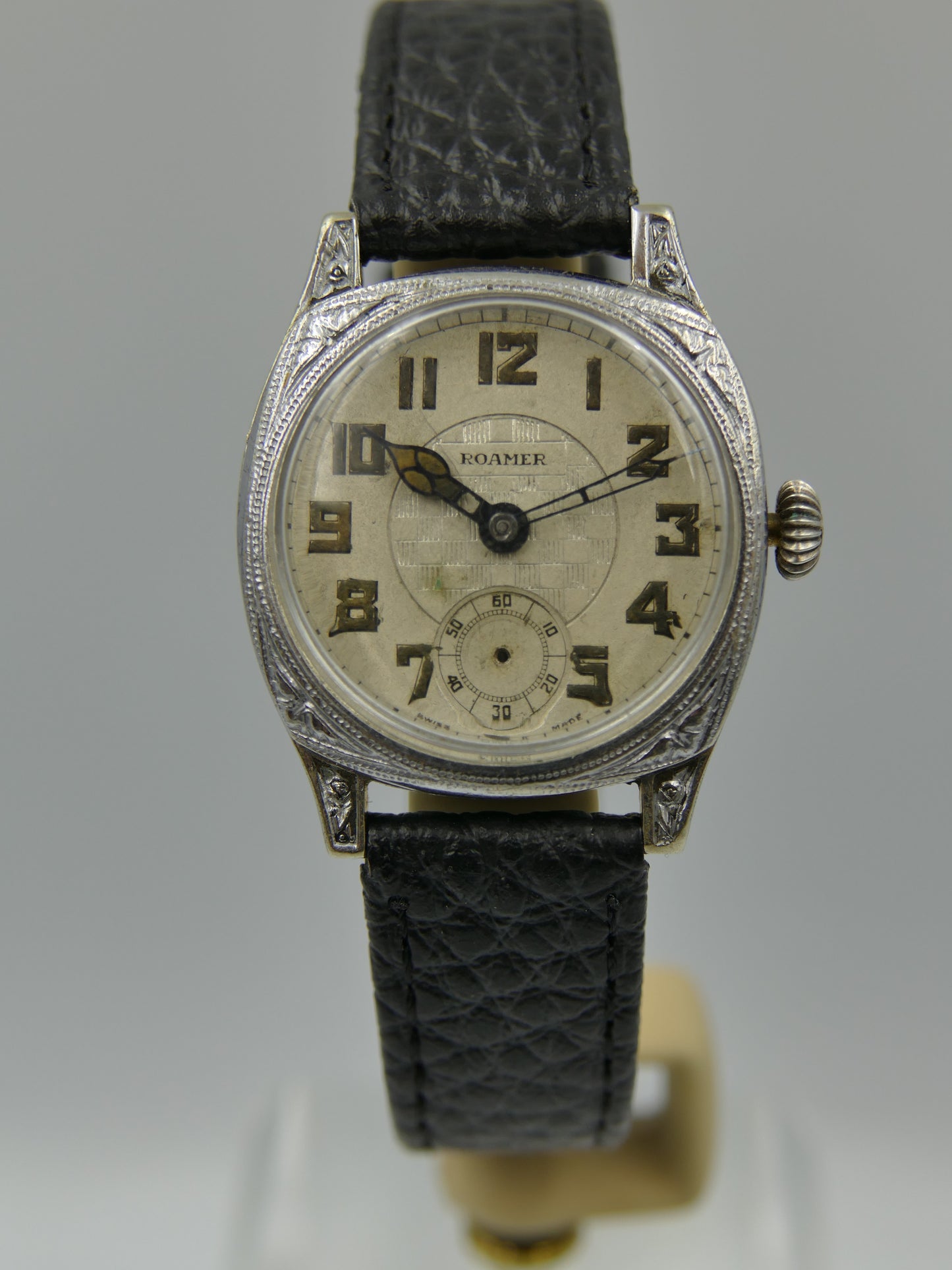 20s vintage watch art deco Roamer manual wind MST 264