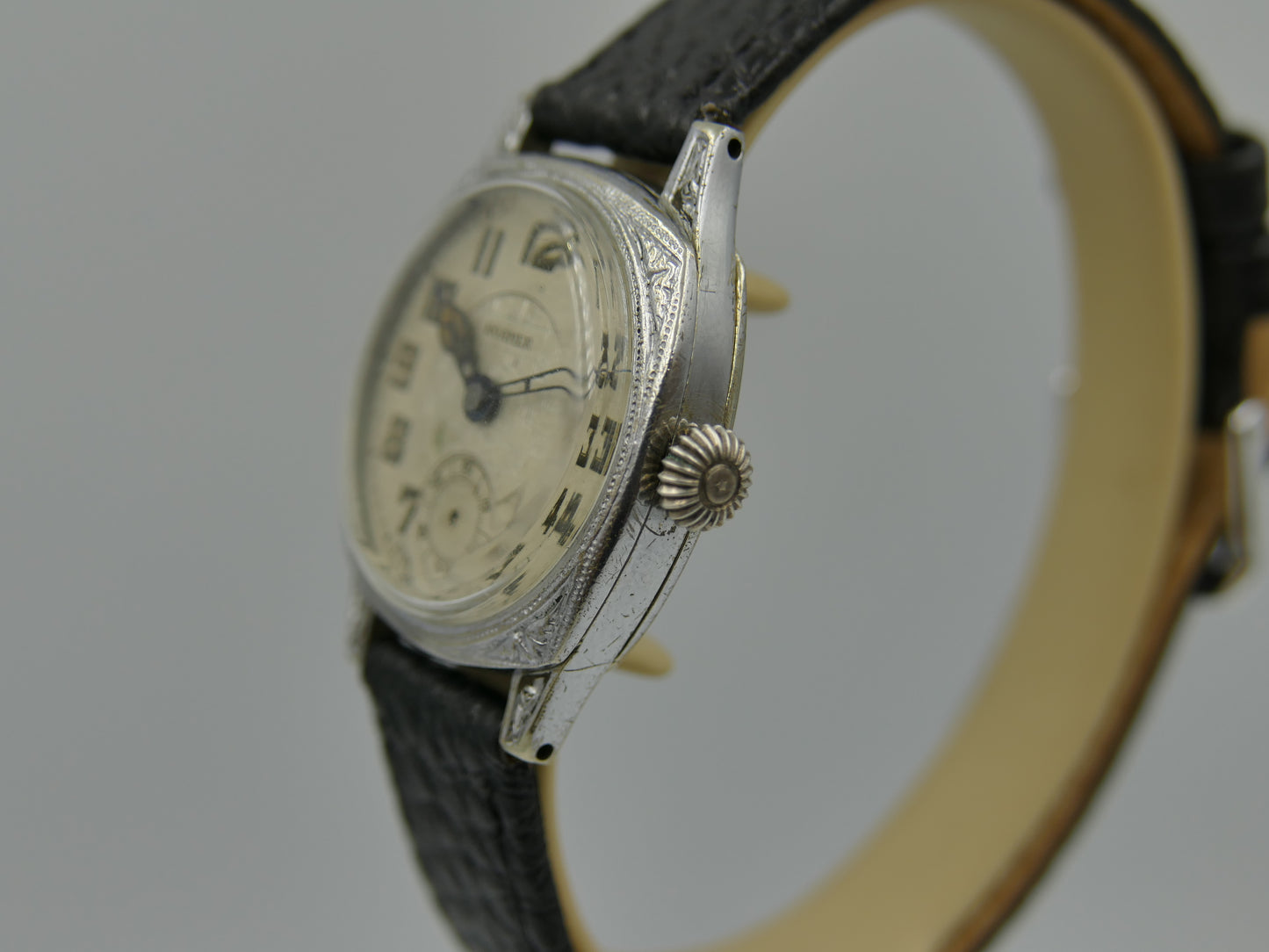 20s vintage watch art deco Roamer manual wind MST 264