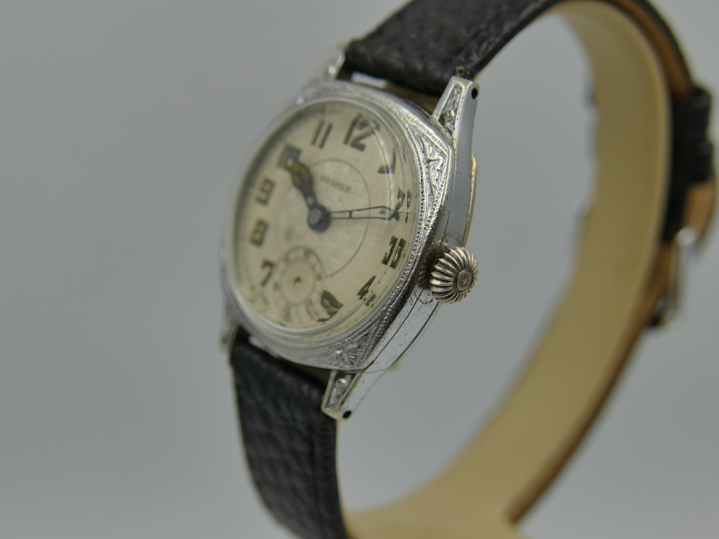 20s vintage watch art deco Roamer manual wind MST 264