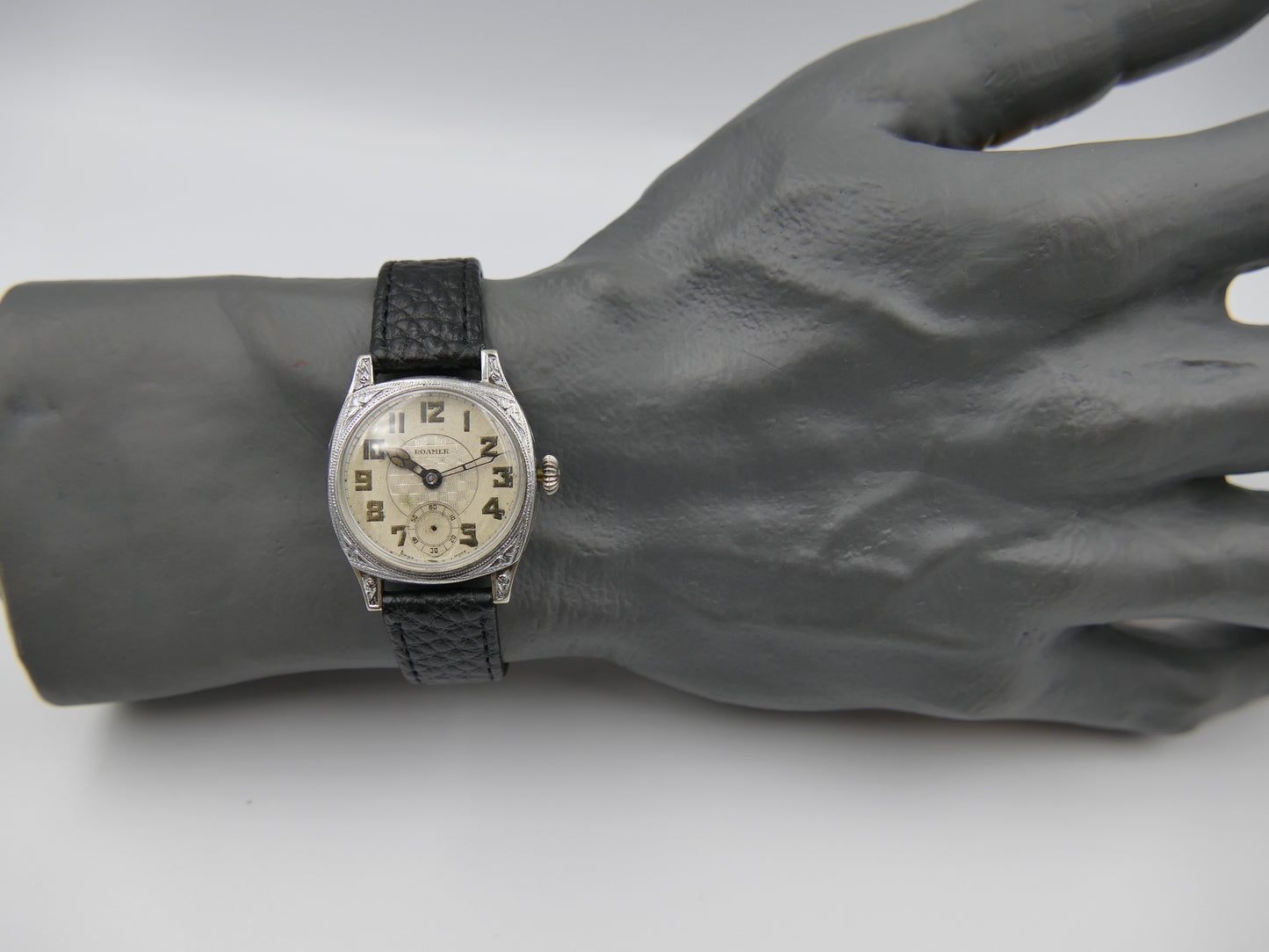 20s vintage watch art deco Roamer manual wind MST 264