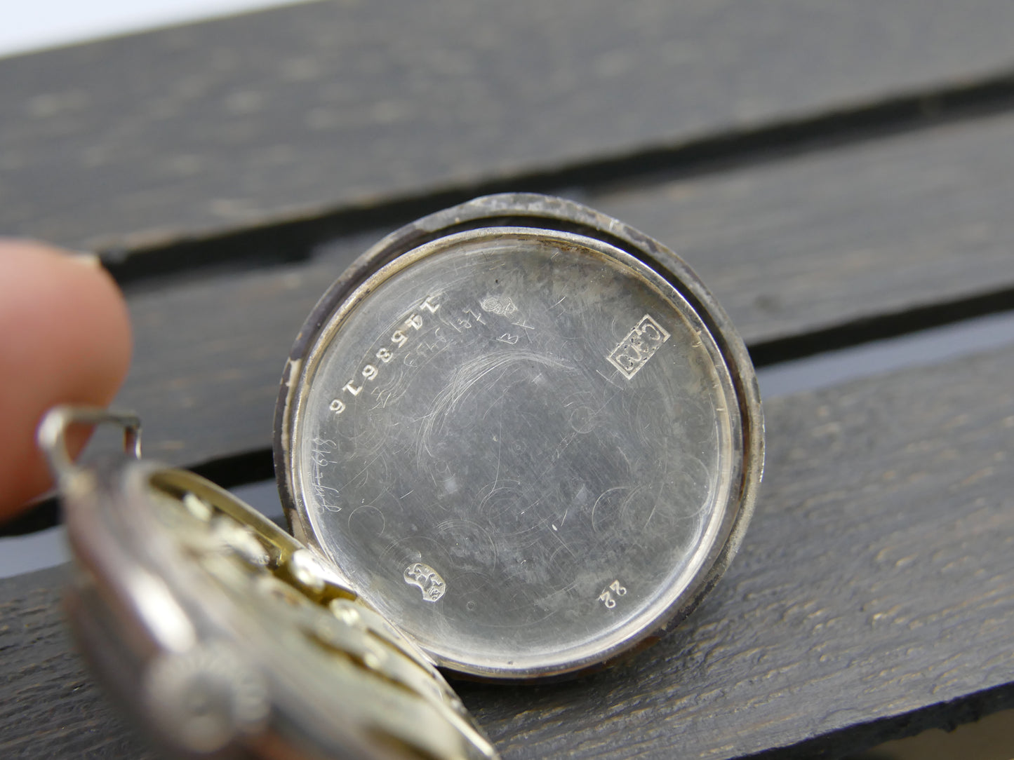 1903 vintage watch Longines solid silver 0.900 manual wind