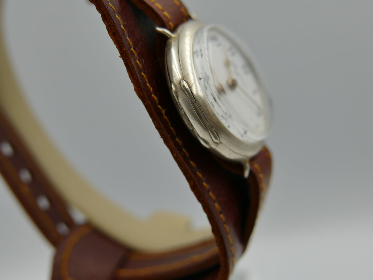 1903 vintage watch Longines solid silver 0.900 manual wind