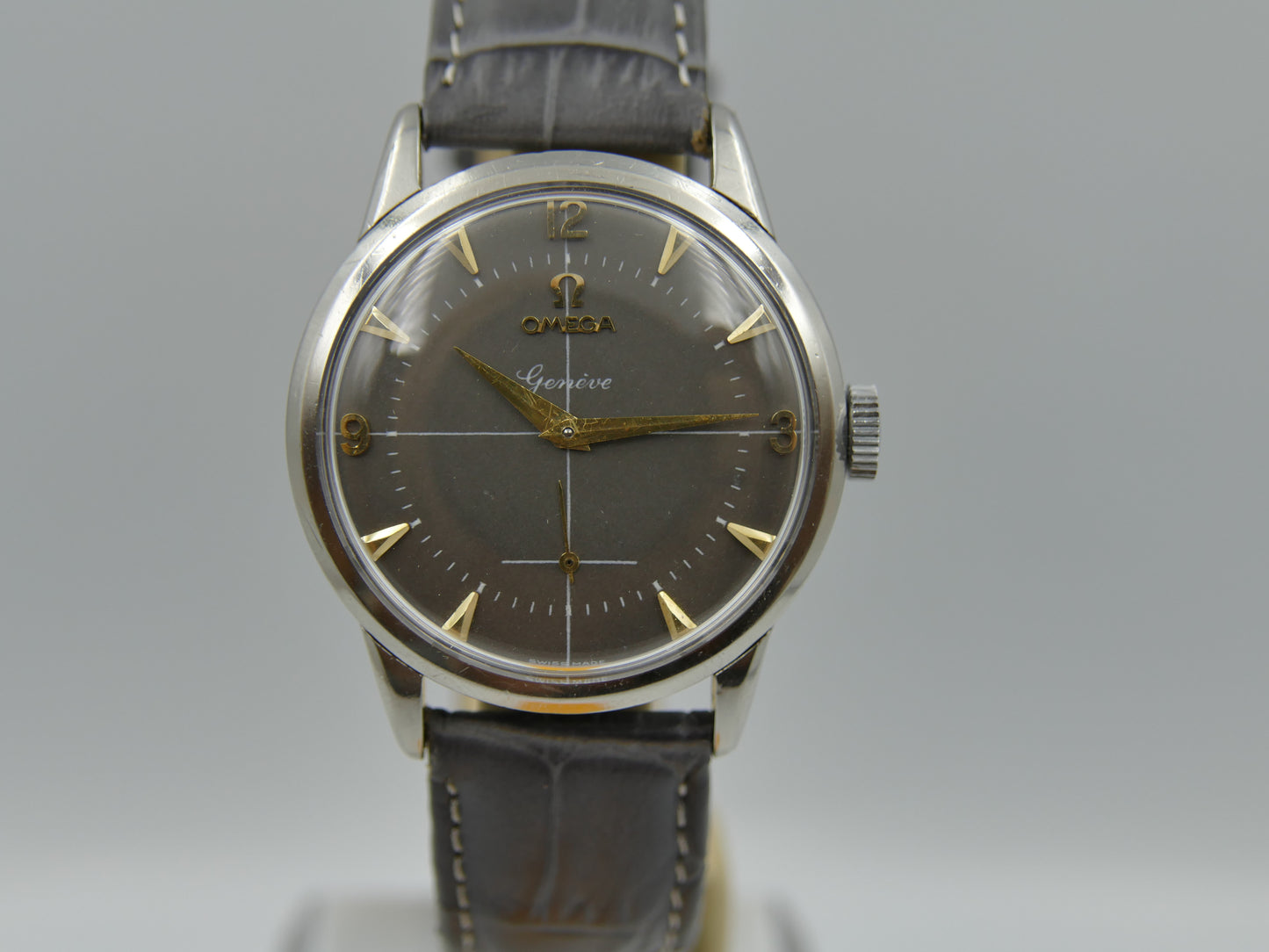 50s vintage watch mens Omega ref. 2754 -1 hand wind cal 266 serviced