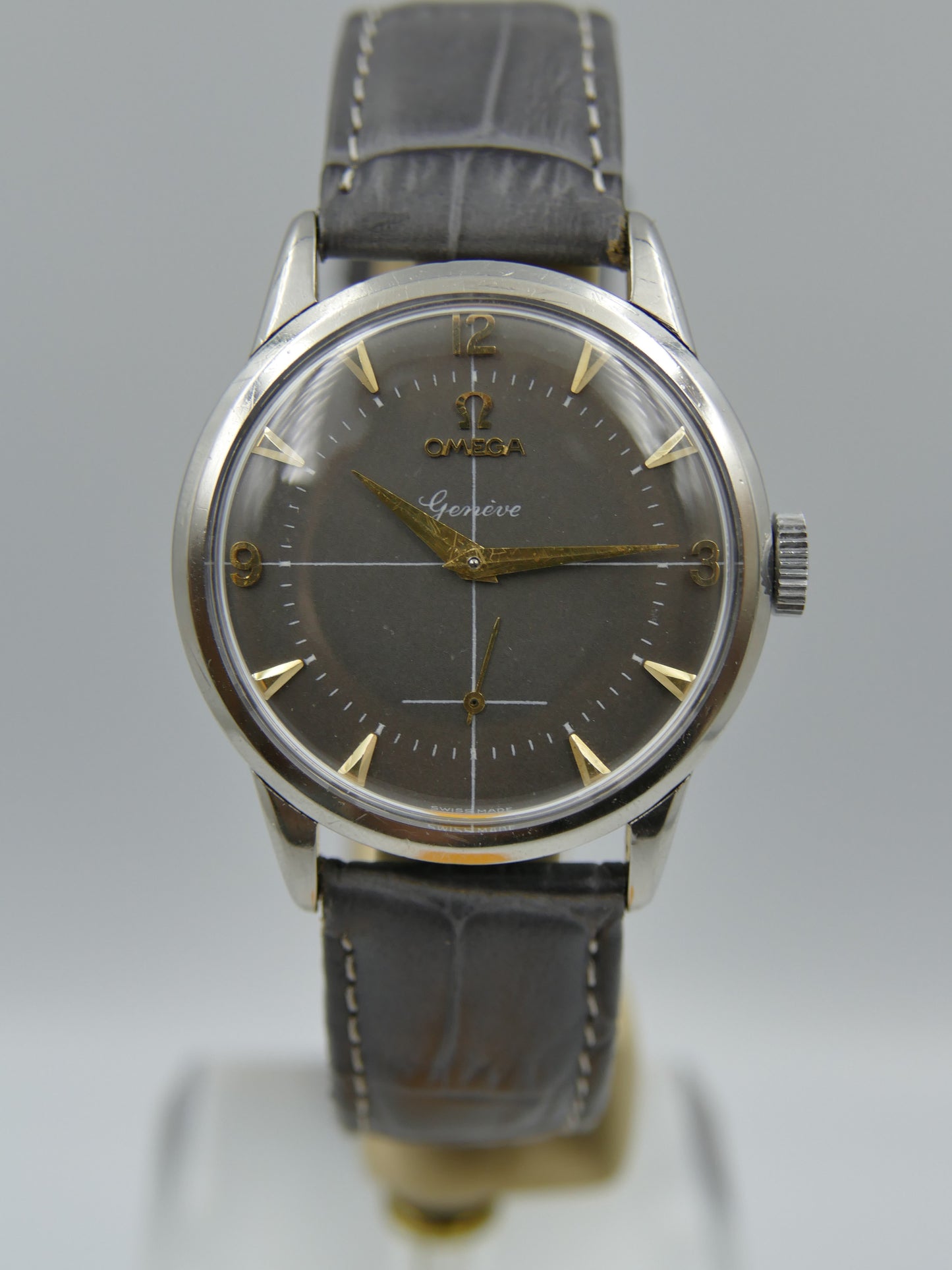 50s vintage watch mens Omega ref. 2754 -1 hand wind cal 266 serviced