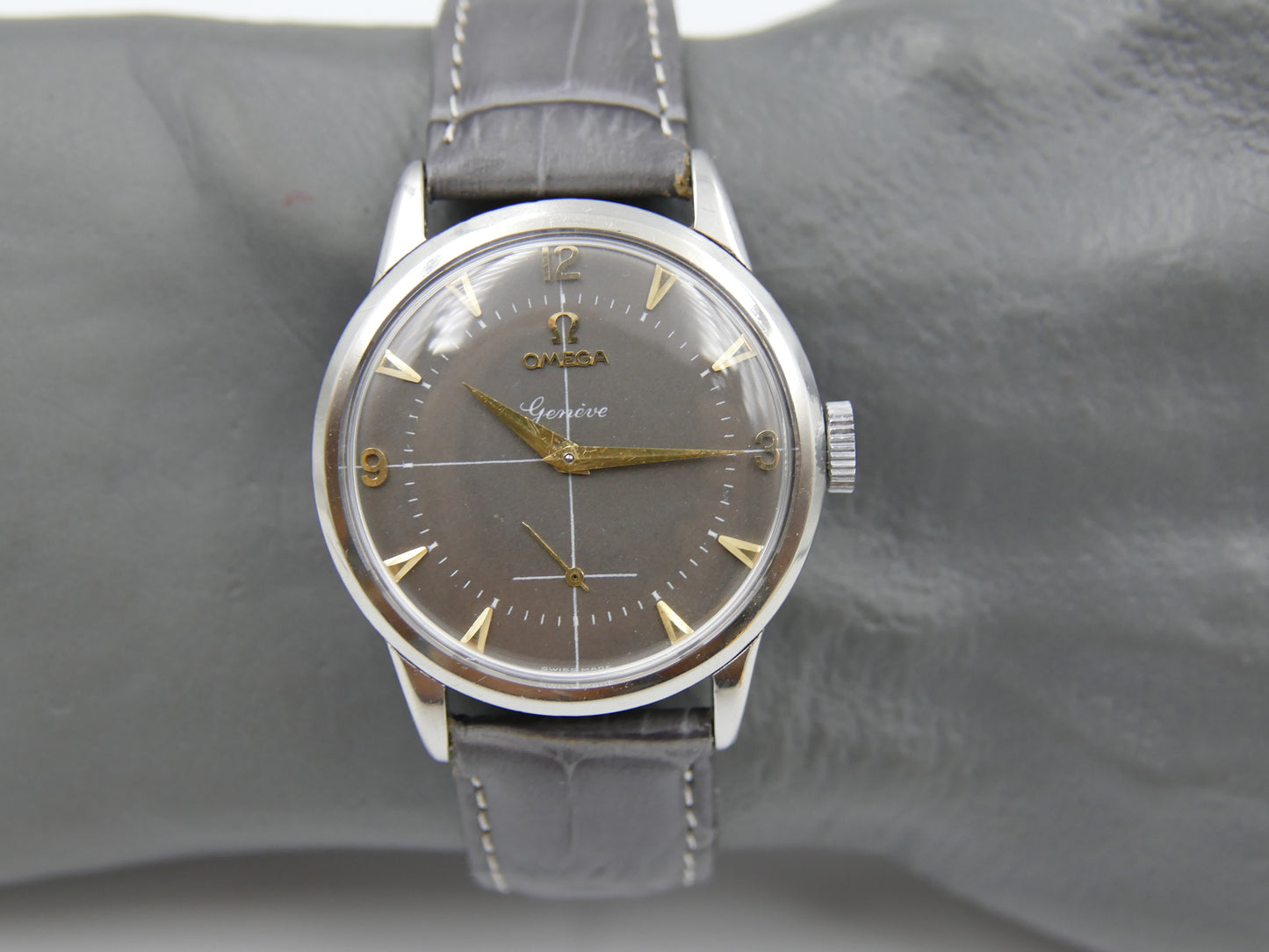 50s vintage watch mens Omega ref. 2754 -1 hand wind cal 266 serviced