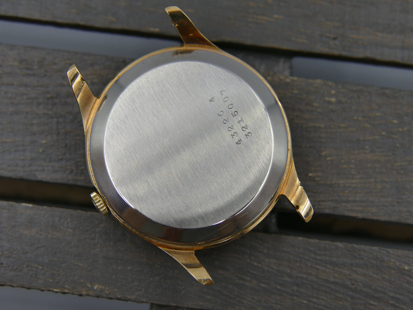 vintage watch mens Hertig (certina) hand wind KF 330 gold pl 35mm