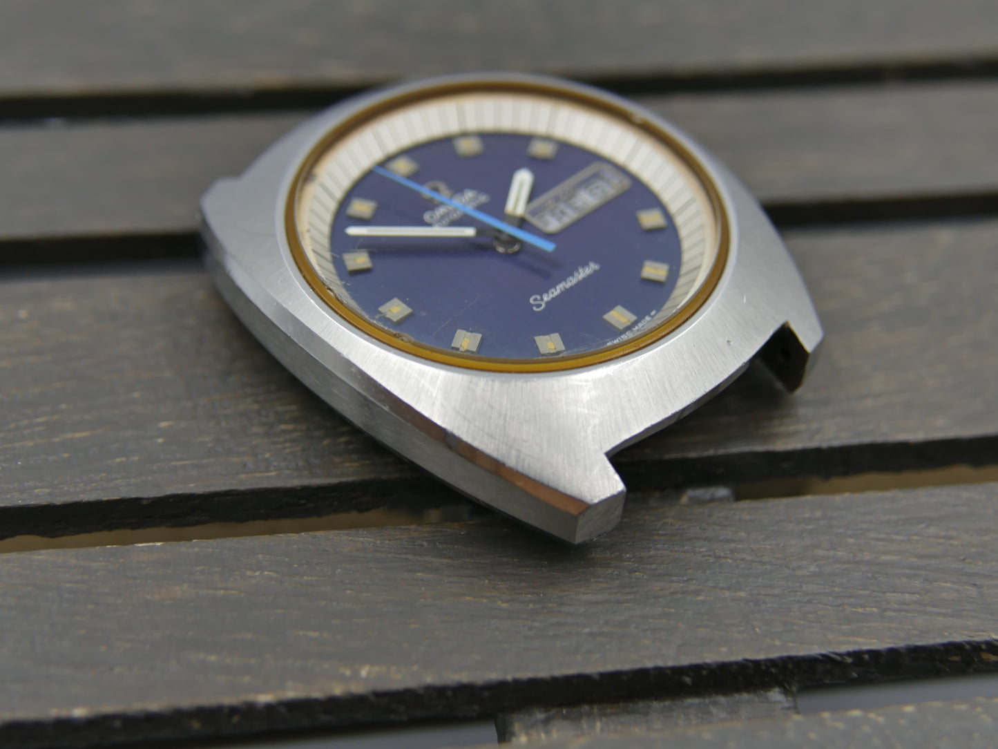 70s vintage watch mens Omega big jumbo Seamaster automatic cal 752 serviced
