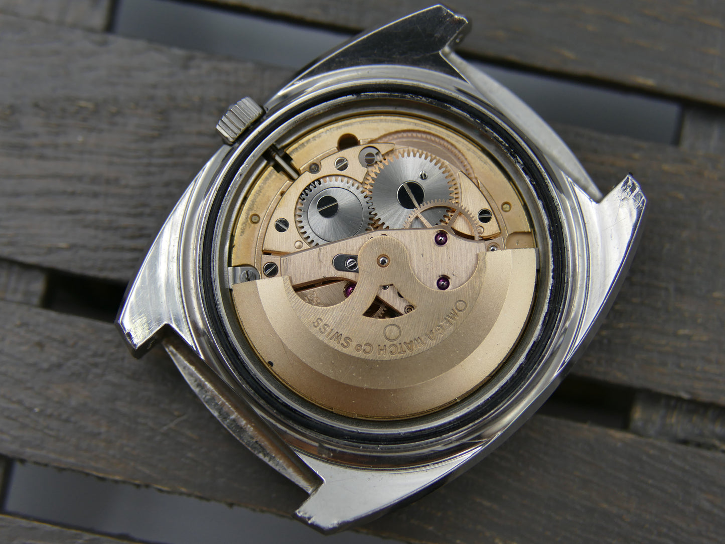 70s vintage watch mens Omega big jumbo Seamaster automatic cal 752 serviced