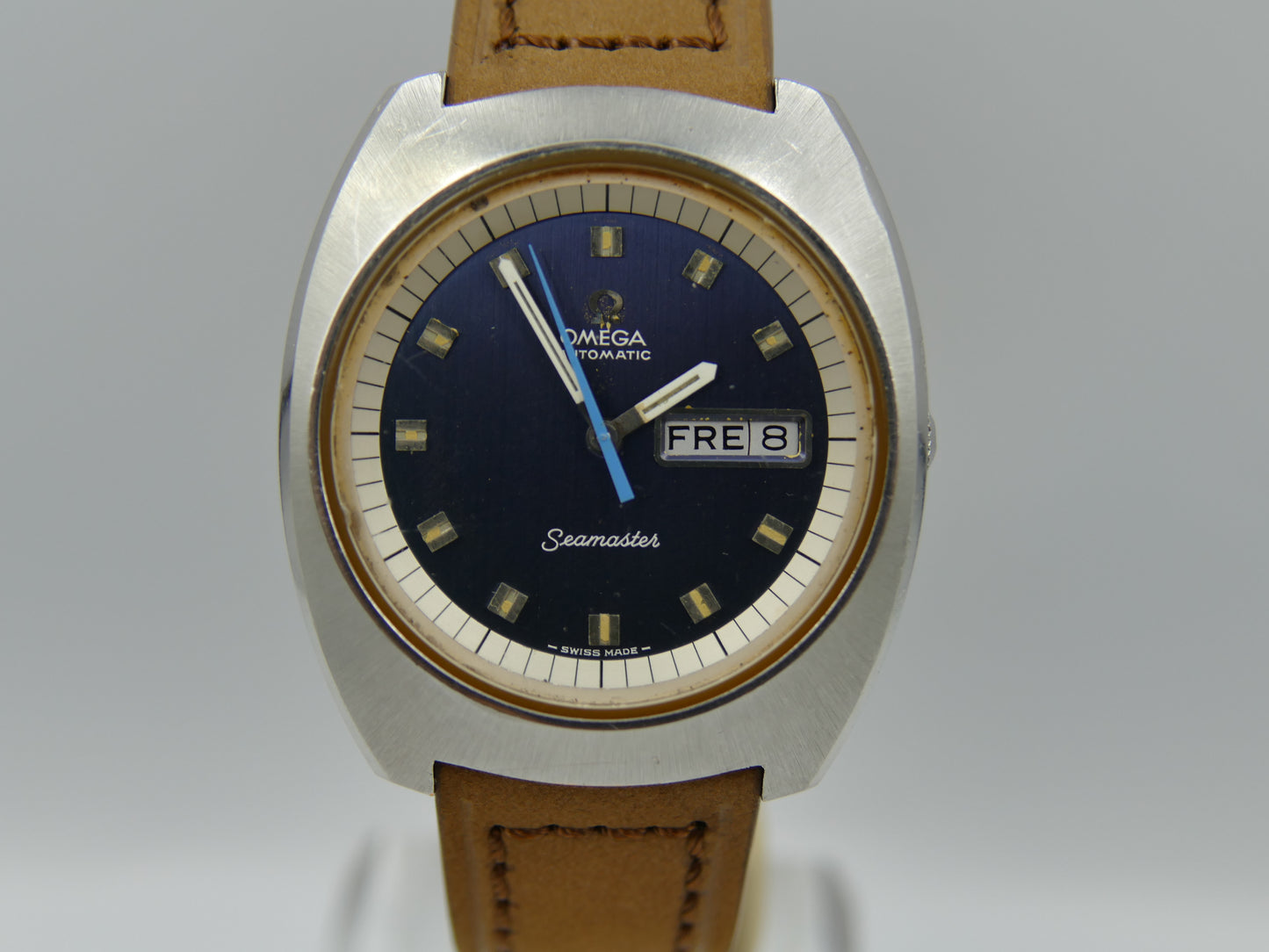 70s vintage watch mens Omega big jumbo Seamaster automatic cal 752 serviced