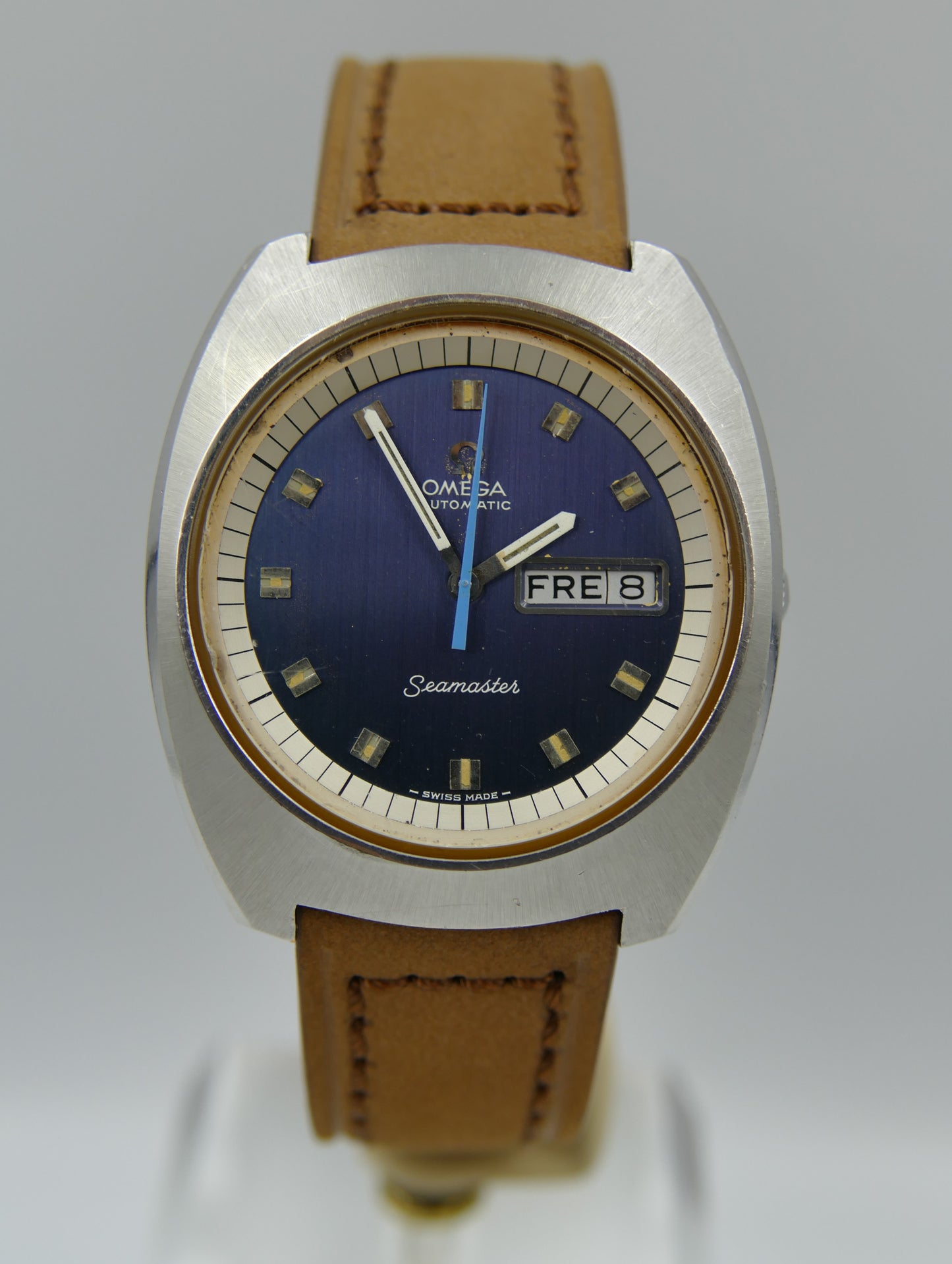 70s vintage watch mens Omega big jumbo Seamaster automatic cal 752 serviced