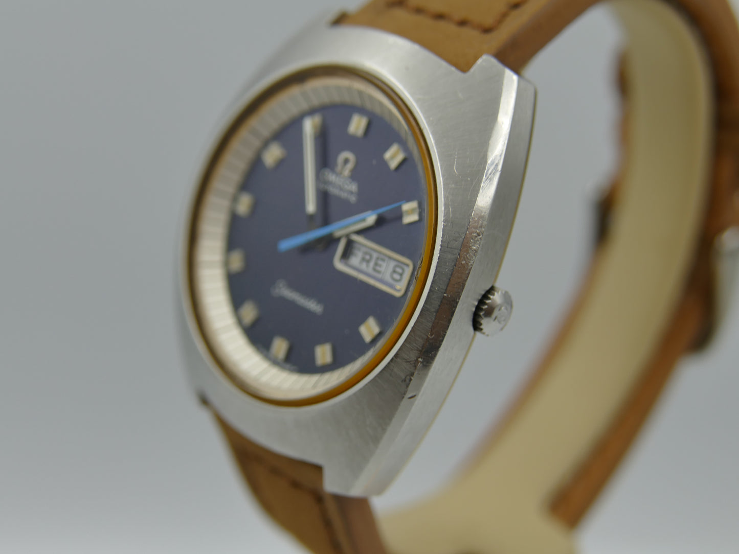 70s vintage watch mens Omega big jumbo Seamaster automatic cal 752 serviced