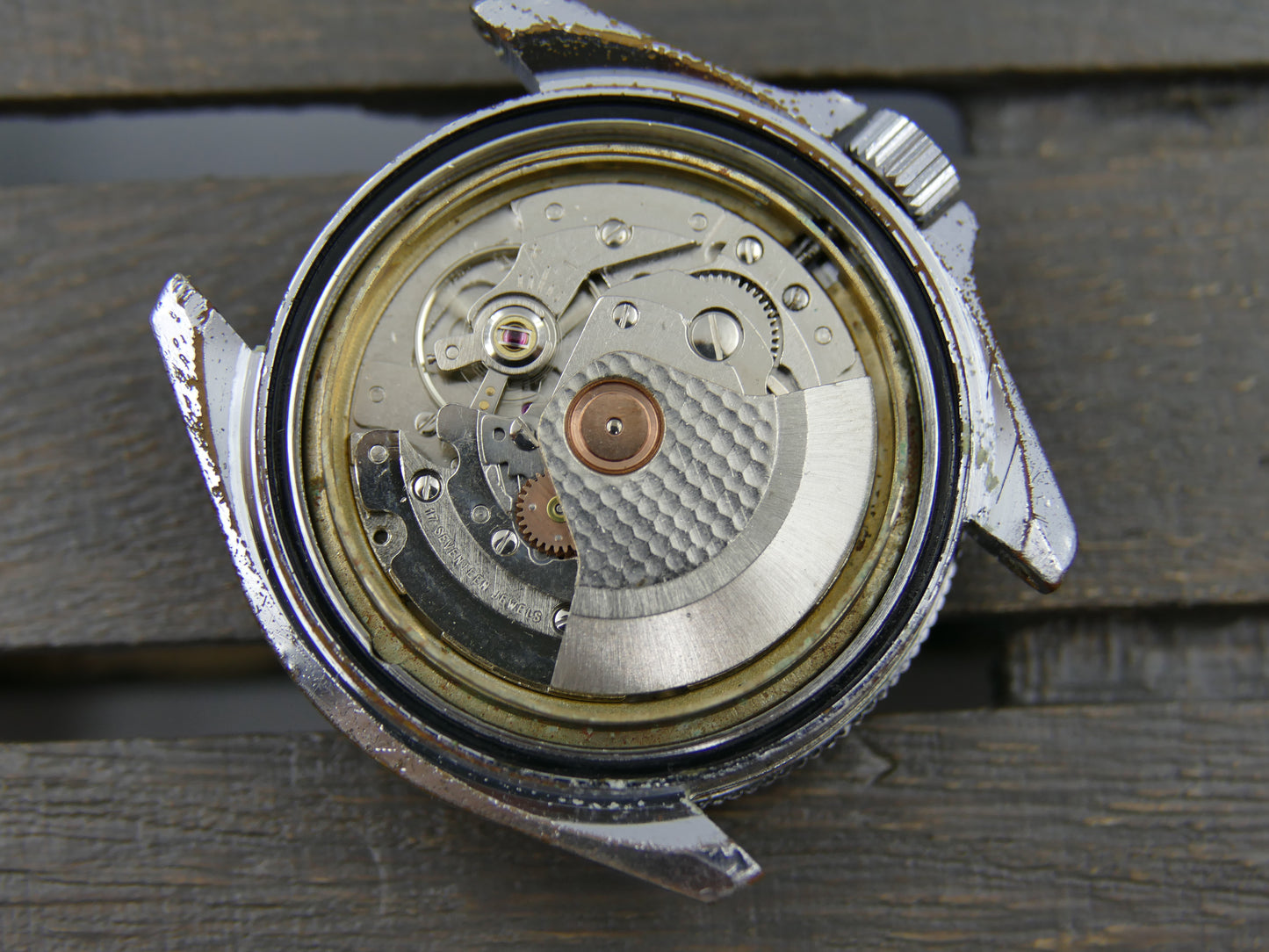 80s vintage watch mens plongee diver Yema ref. 631014 sous marine automatic FE 4611A