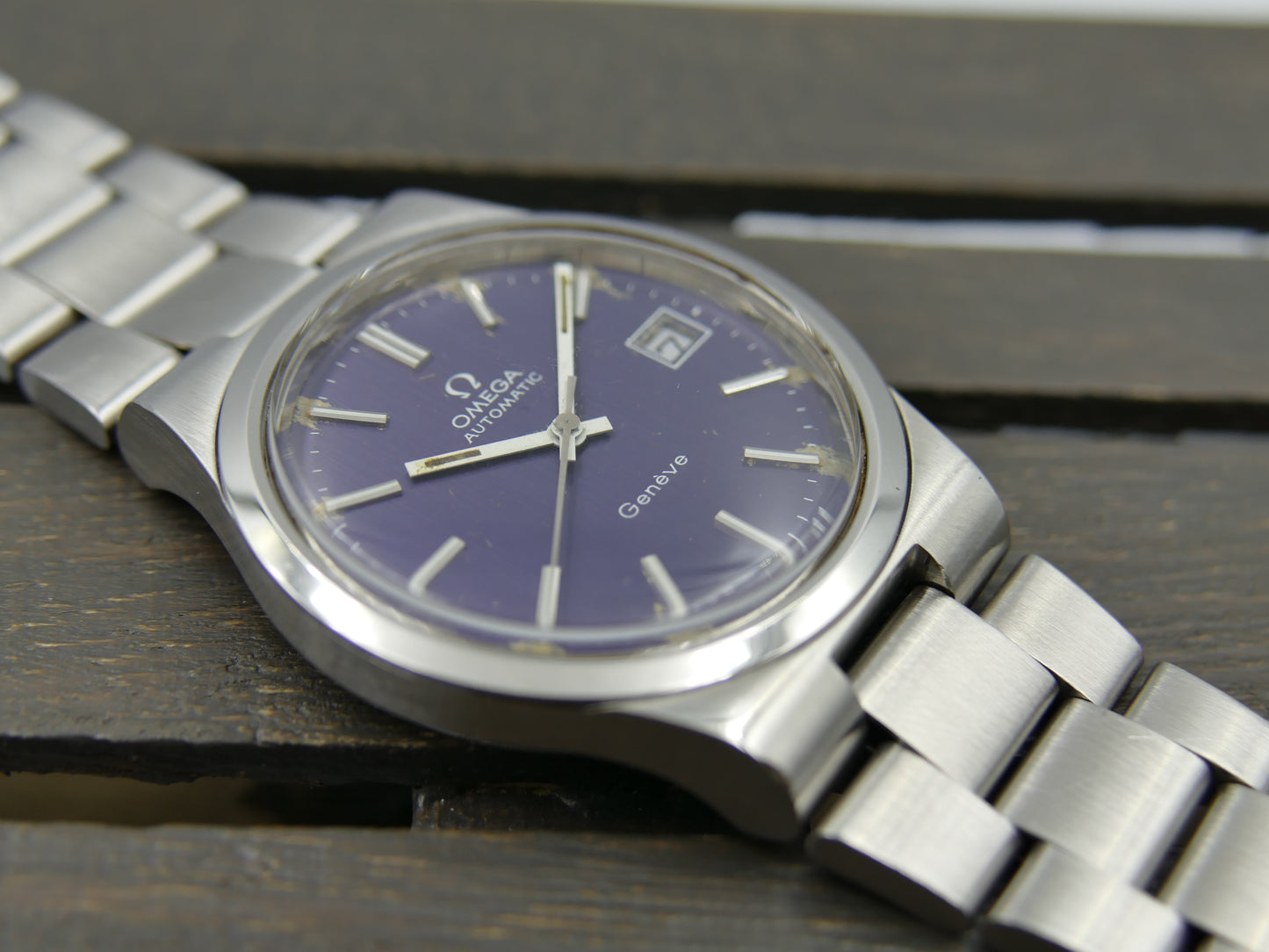 70's vintage watch mens Omega geneve ref. 166.0173 /366.0832 automatic cal. 1012