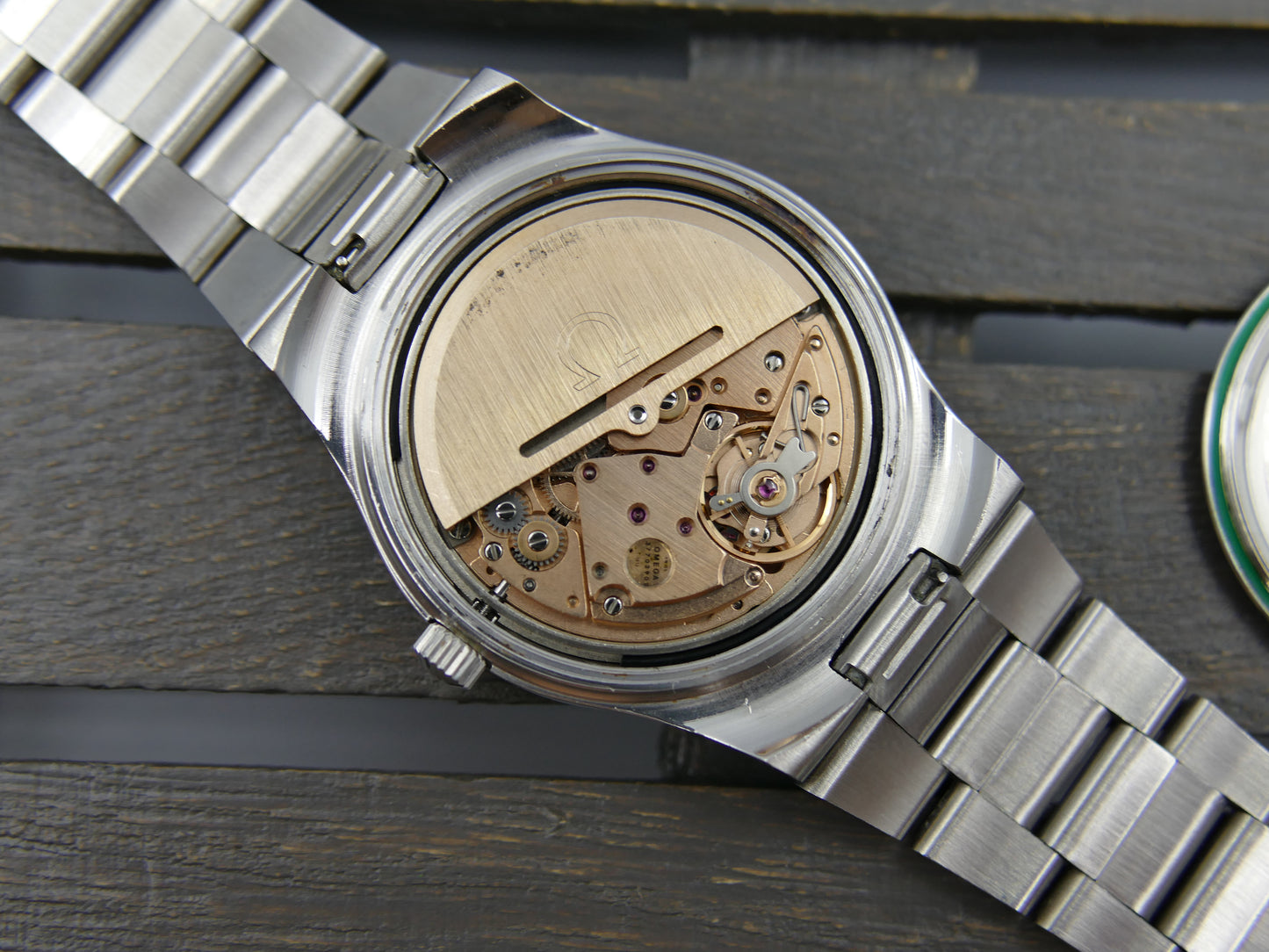 70's vintage watch mens Omega geneve ref. 166.0173 /366.0832 automatic cal. 1012
