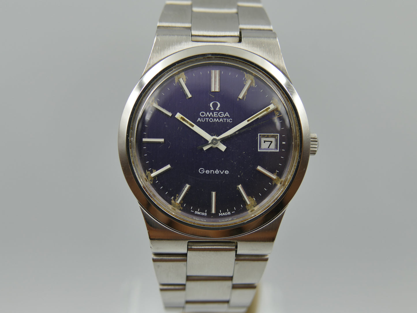 70's vintage watch mens Omega geneve ref. 166.0173 /366.0832 automatic cal. 1012