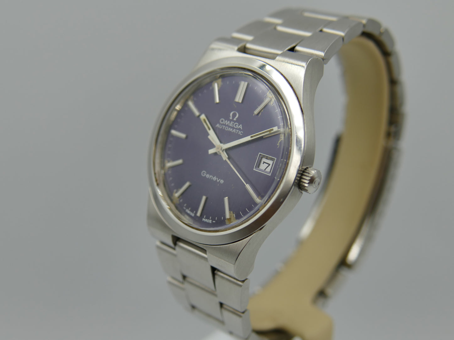 70's vintage watch mens Omega geneve ref. 166.0173 /366.0832 automatic cal. 1012