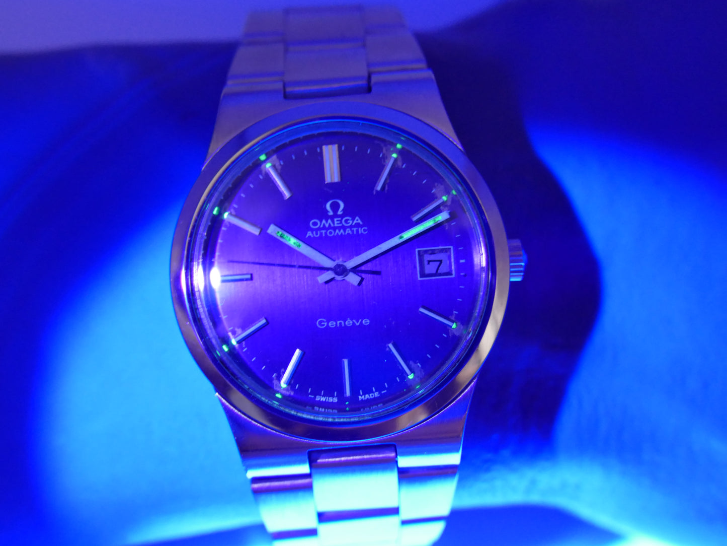 70's vintage watch mens Omega geneve ref. 166.0173 /366.0832 automatic cal. 1012