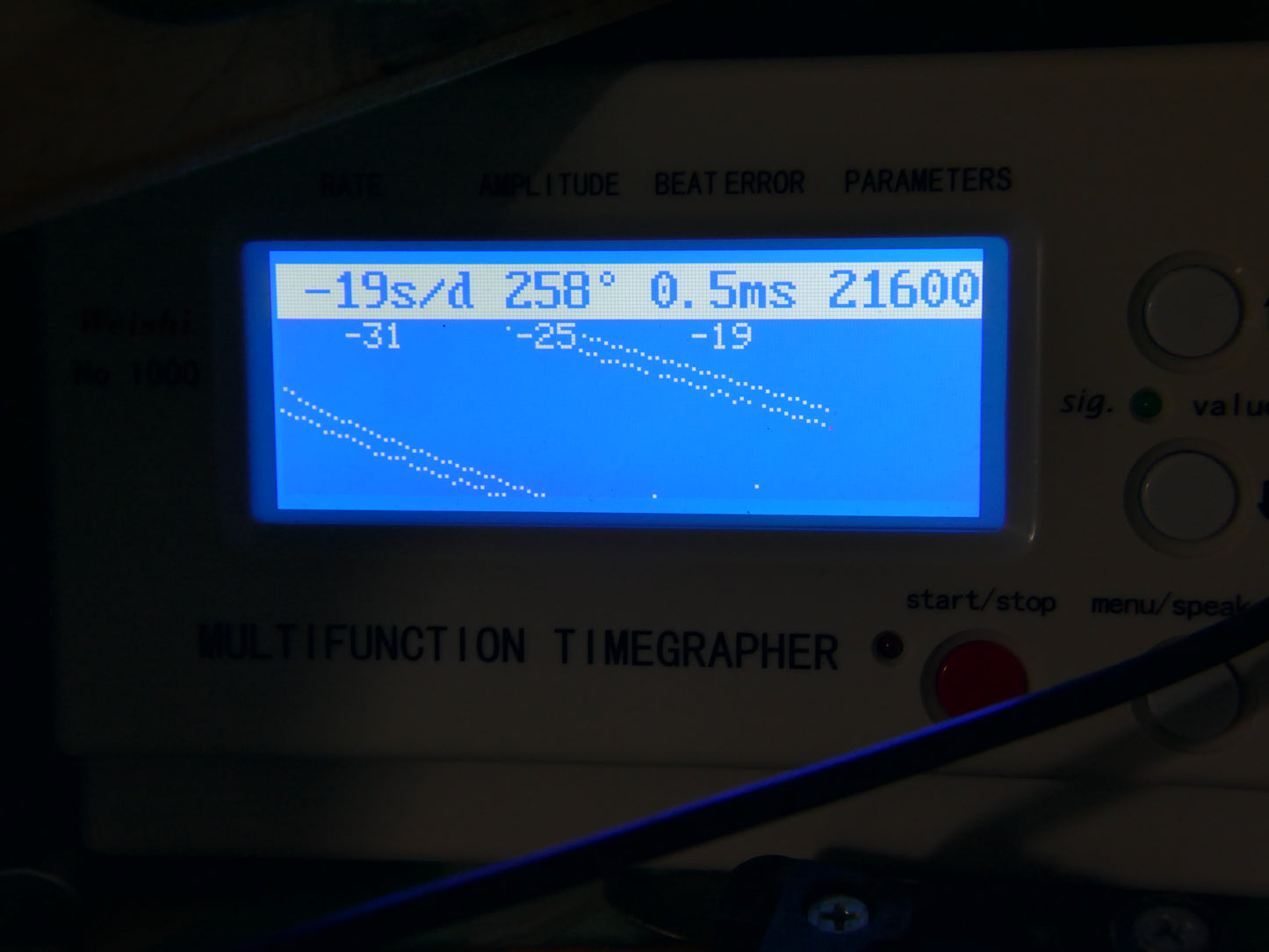 70s vintage watch FESA automatic FE 4612 green NOS