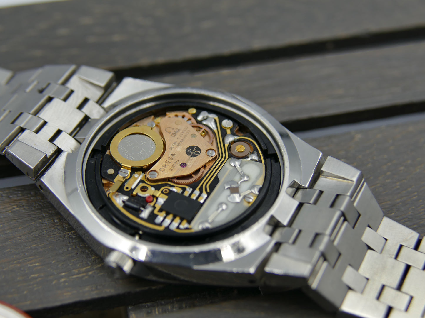 70s vintage watch OMega Seamaster quartz cal. 1342 ref. 196.0134 / 396.0873 vintage royal oak