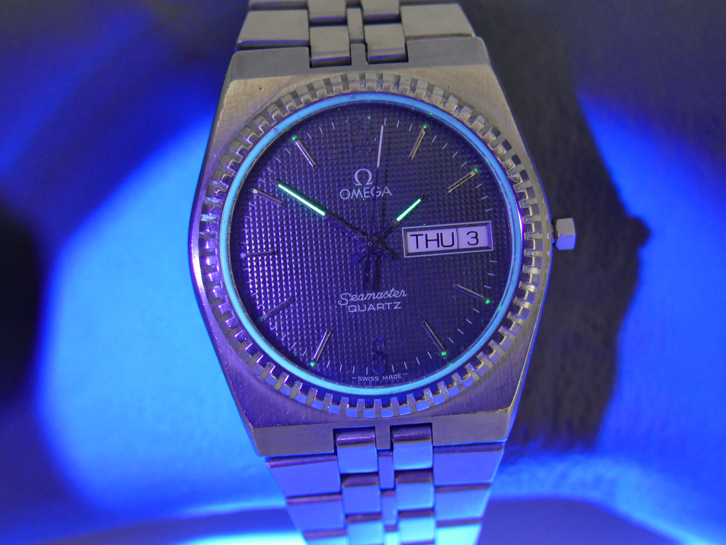 80s vintage watch mens Omega ref 196.0221 / 396.0924 Seamaster Cal.1425