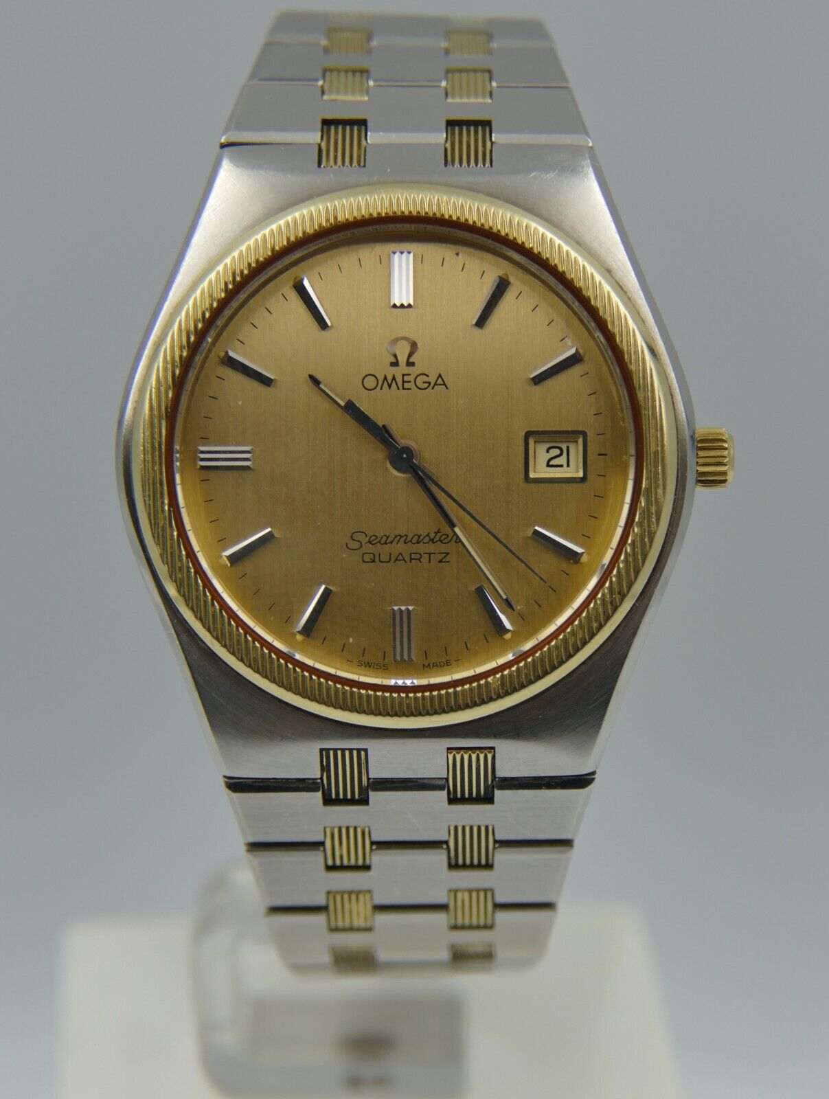 Omega Seamaster quartz cal. 1342 ref. 196.0134 / 396.0873 vintage 70's royal oak