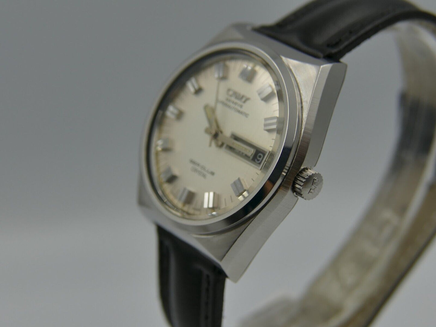 70's vintage watch mens Camy sea club crystal ref. 7638 superautomatic ETA 2789