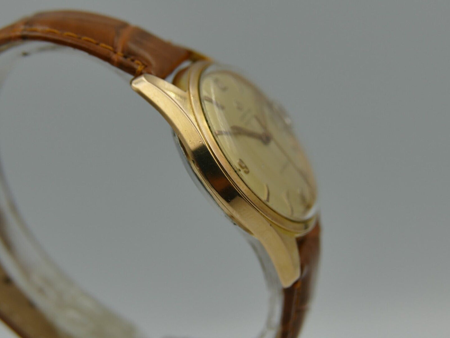 50's vintage watch mens Certina certidate automatic cal. 28-45 patents+  gold pl