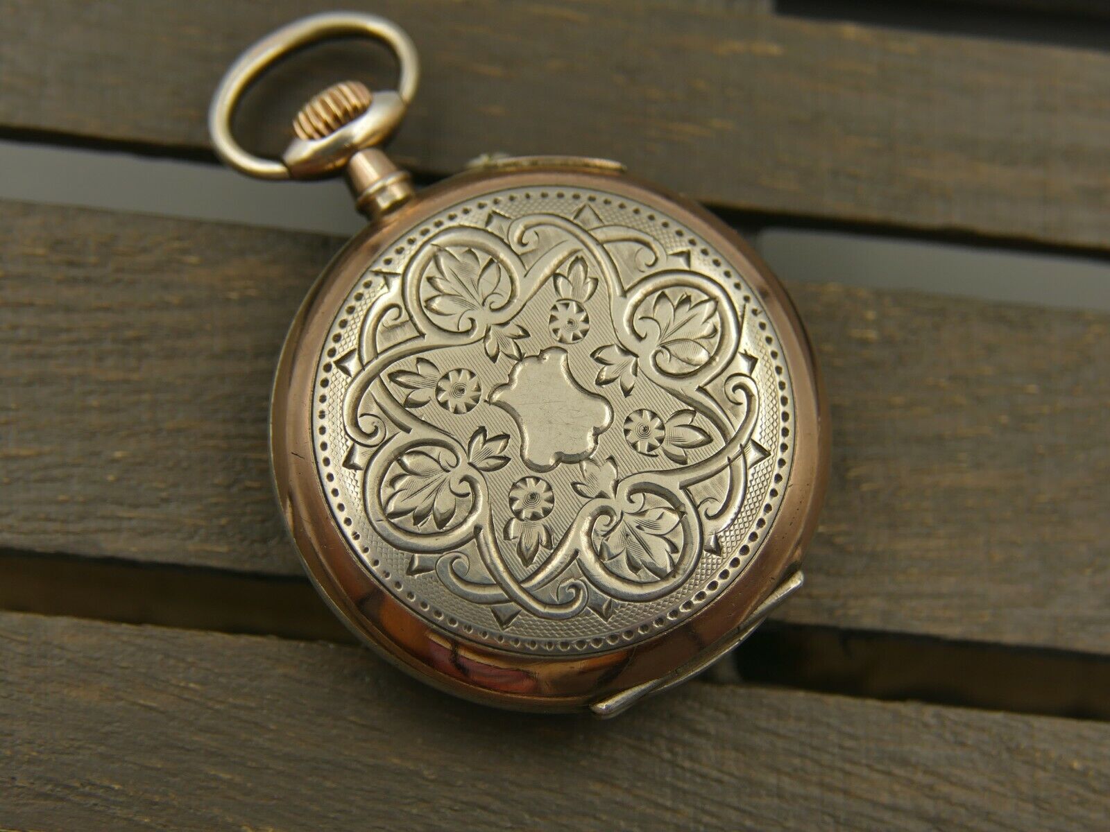 Bikupan pocket watch solid silver / gold L.U.C Louis Ulysse Chopard cal. 12''