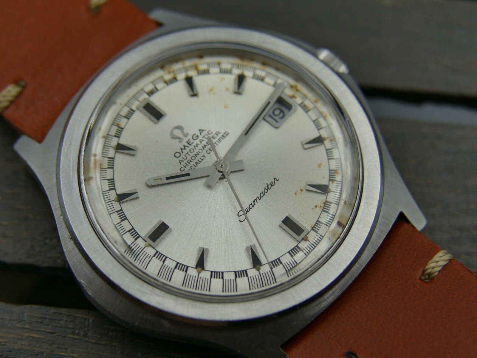 70's vintage watch Omega ref 168.050 seamaster chronometer automatic cal 564