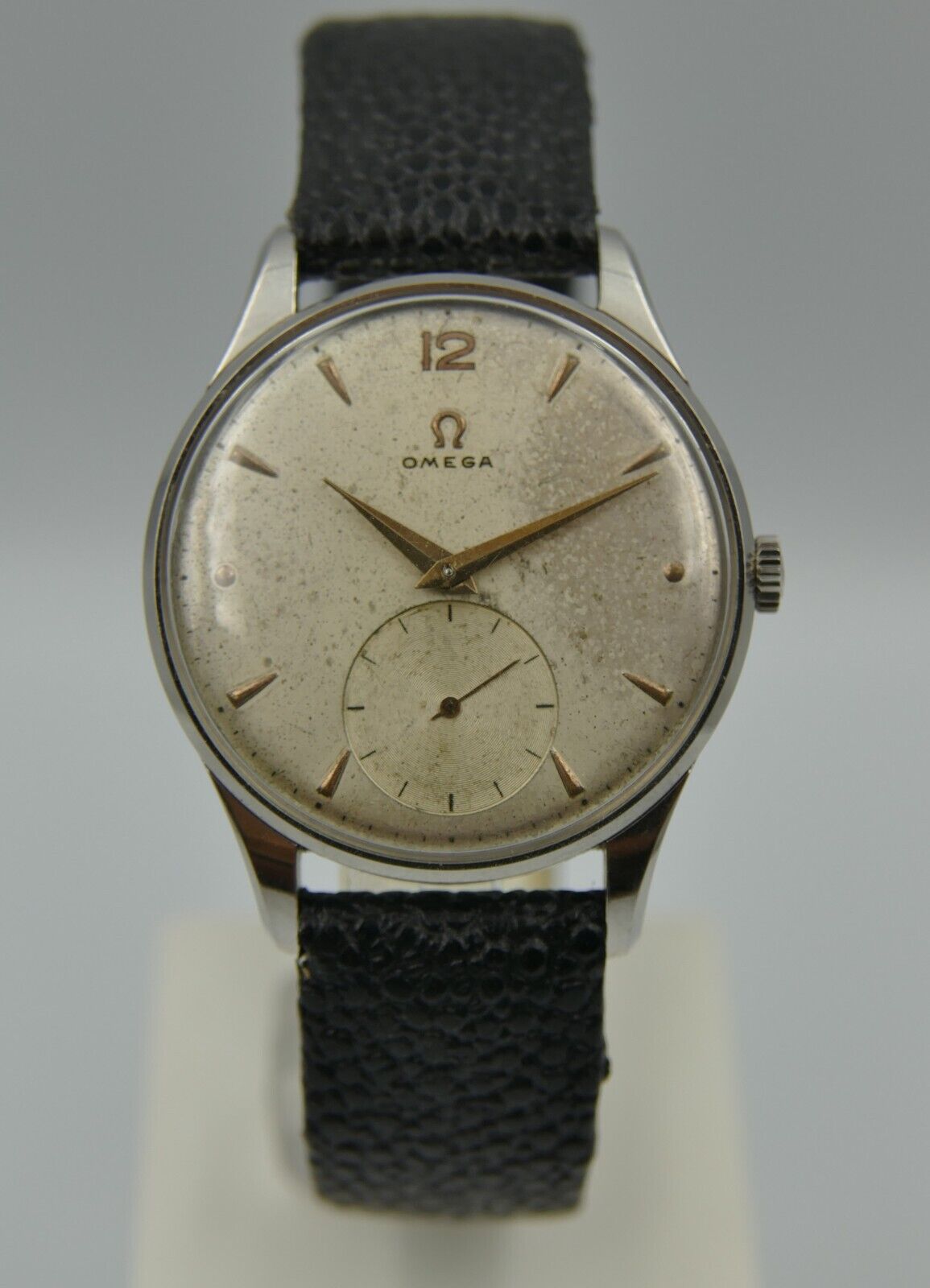 50's vintage watch mens Omega 36mm ref. 2890-4 hand wind cal. 266 rare