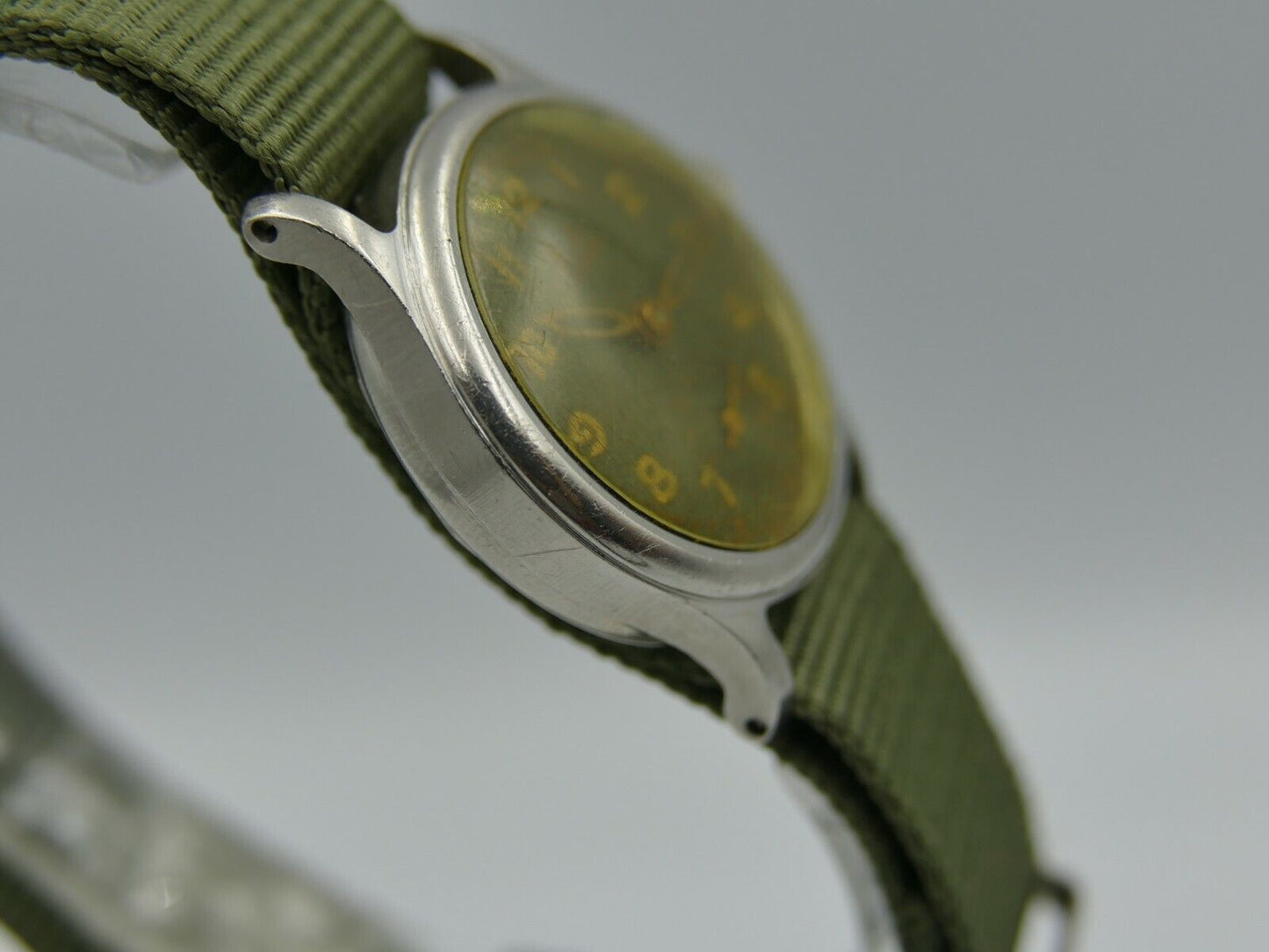 40's vintage watch military ww2 MIDO Multifort manual wind cal 6461 serviced 