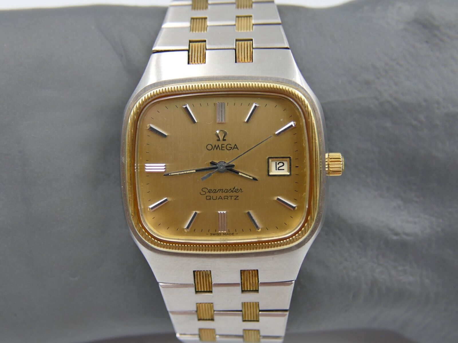 70s vintage Omega Seamaster quartz cal. 1342 ref. 196.0135 / 396.0874 royal oak