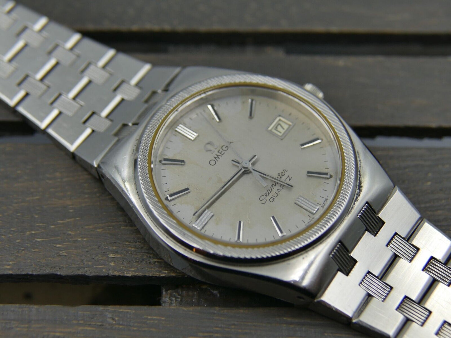 Omega Seamaster quartz cal. 1342 ref. 196.0134 / 396.0873 vintage 70's royal oak