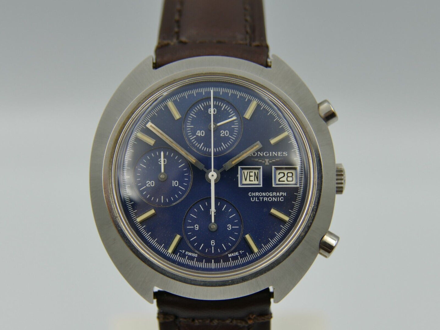 70's vintage watch Longines Chronograph Ultronic  ref. 2362-4 cal. L749.2 rare