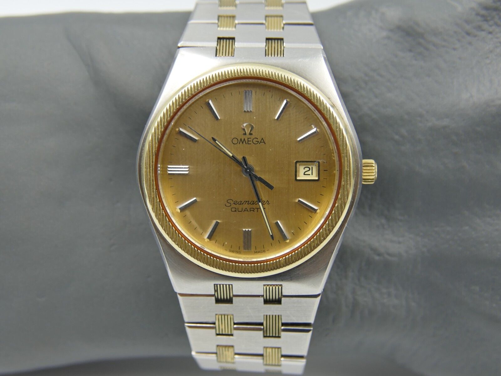 Omega Seamaster quartz cal. 1342 ref. 196.0134 / 396.0873 vintage 70's royal oak