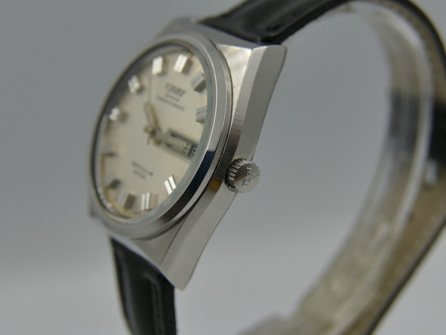 70's vintage watch mens Camy sea club crystal ref. 7638 superautomatic ETA 2789