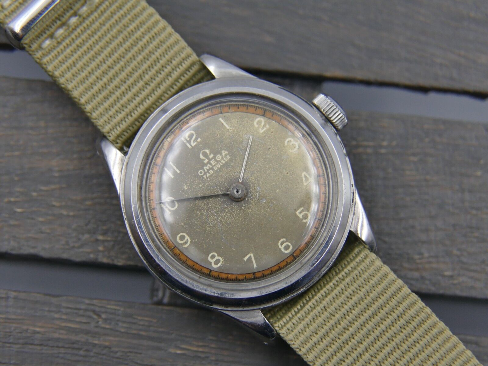 30's vintage watch Omega Naïad Medicus manual wind cal. 23.4 SC model + déposé