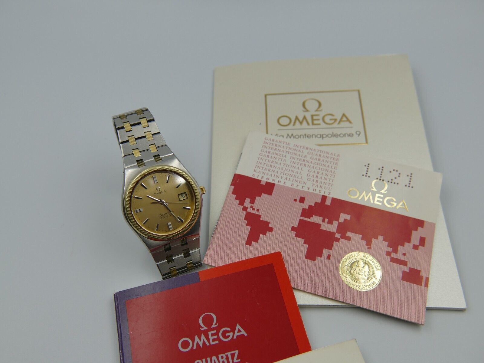 Omega Seamaster quartz cal. 1342 ref. 196.0134 / 396.0873 vintage 70's royal oak