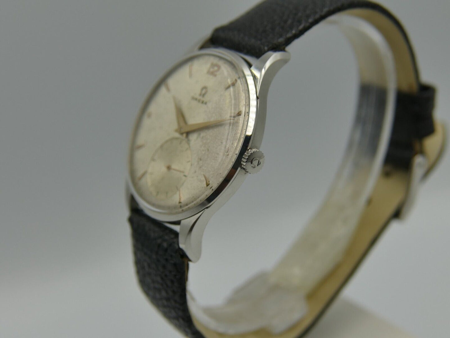 50's vintage watch mens Omega 36mm ref. 2890-4 hand wind cal. 266 rare