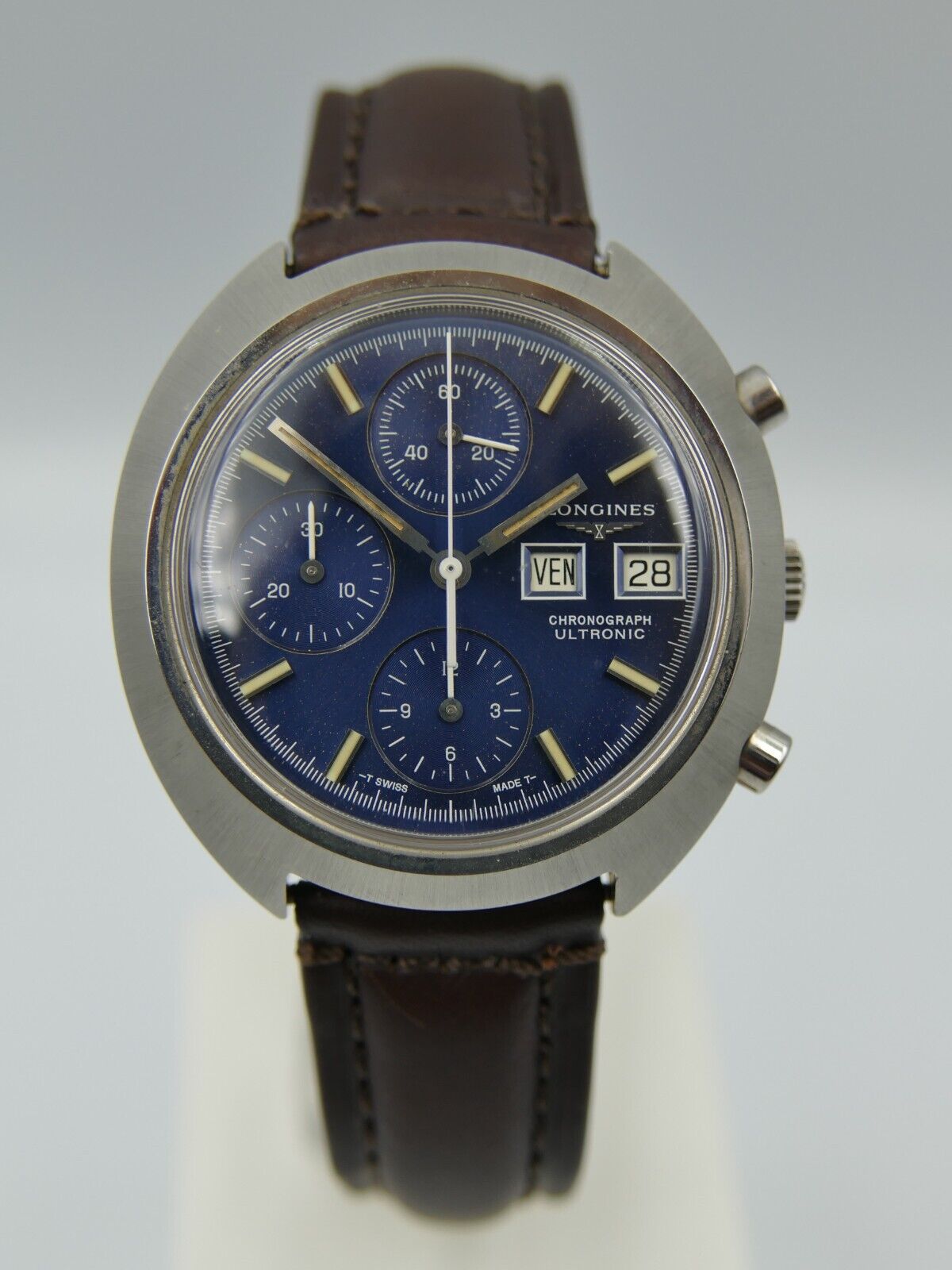 70's vintage watch Longines Chronograph Ultronic  ref. 2362-4 cal. L749.2 rare