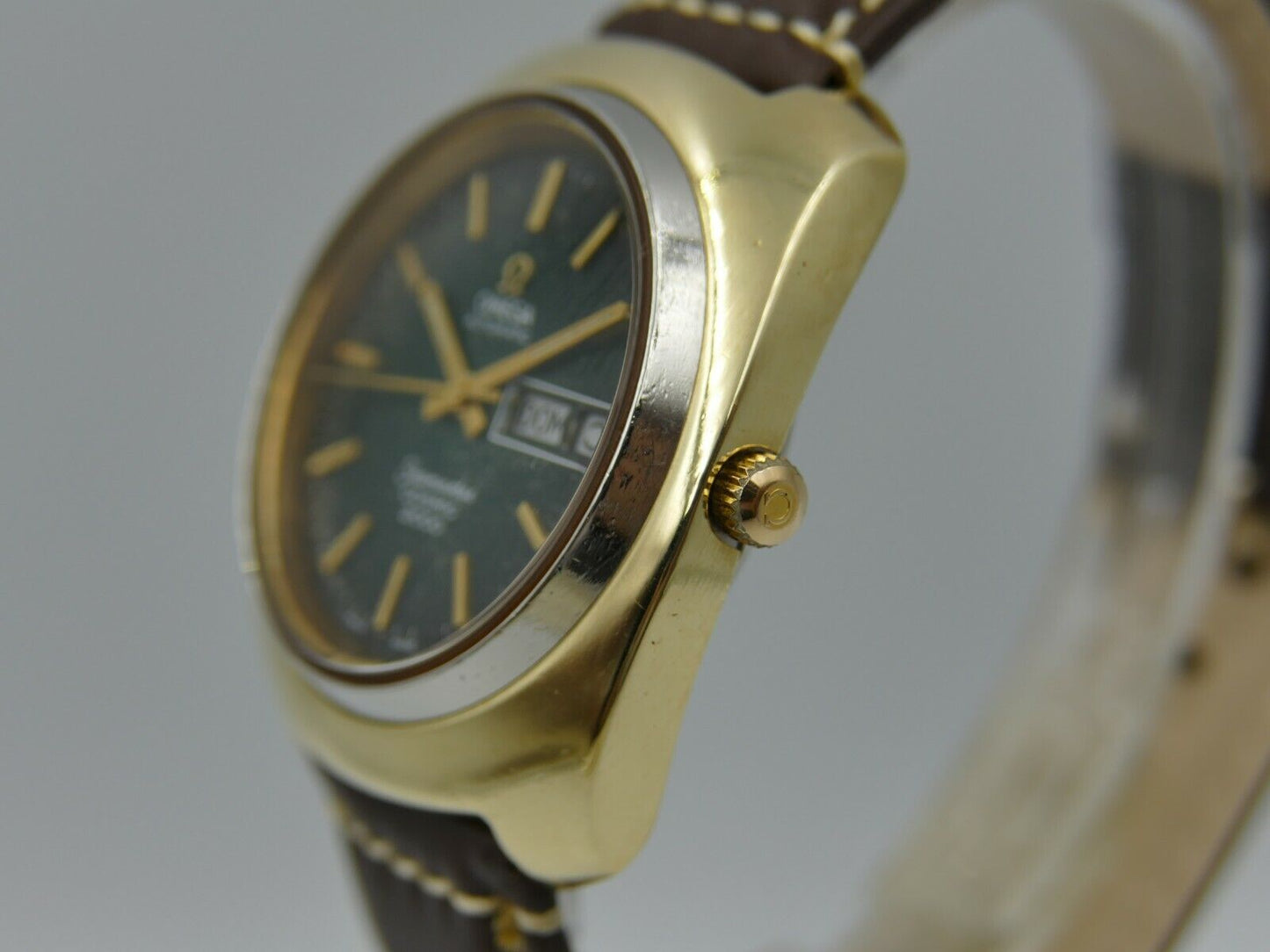 70's vintage Omega Seamaster cosmic 2000 automatic cal 1022 ref. 166.133 green