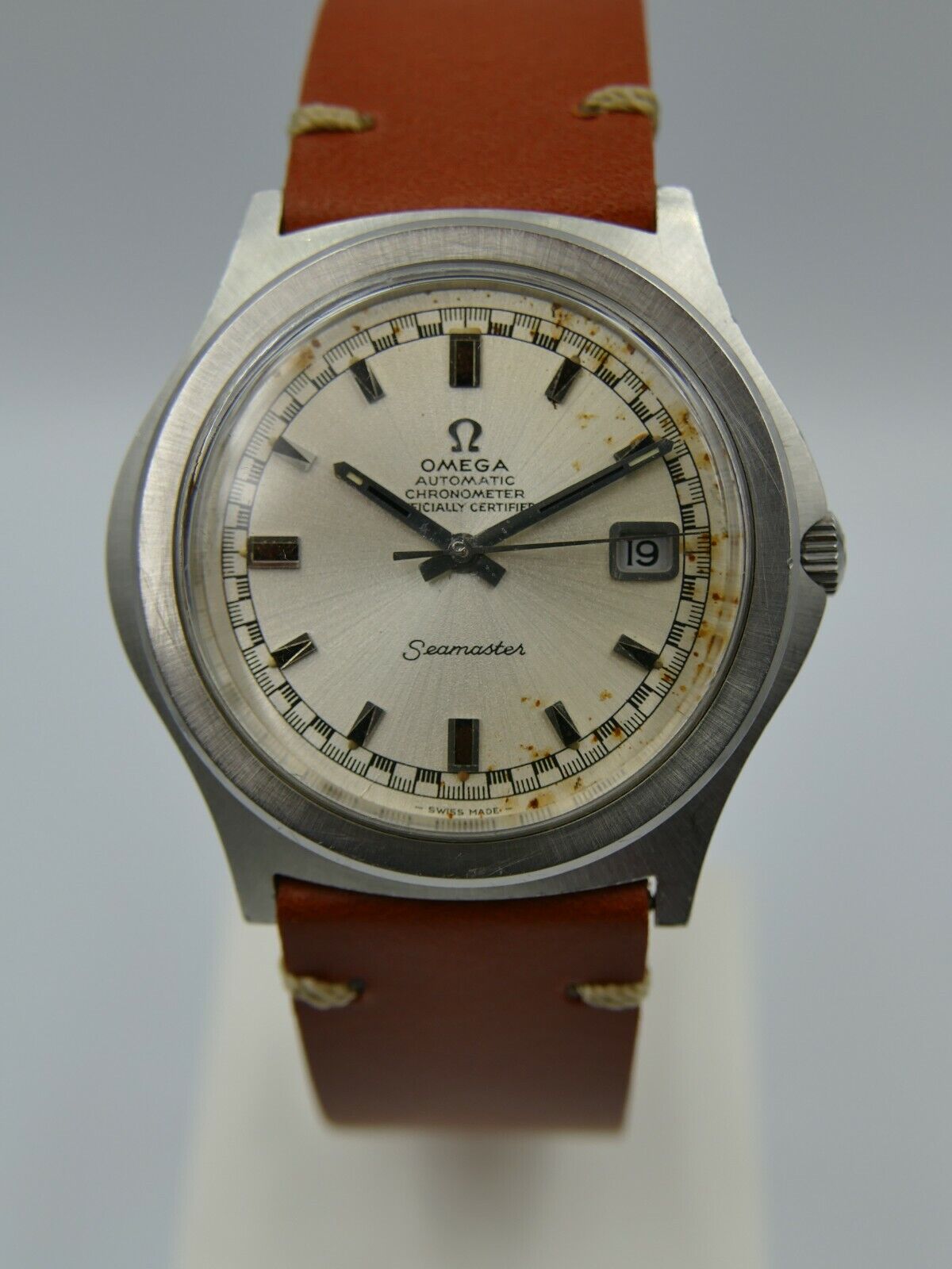 70's vintage watch Omega ref 168.050 seamaster chronometer automatic cal 564